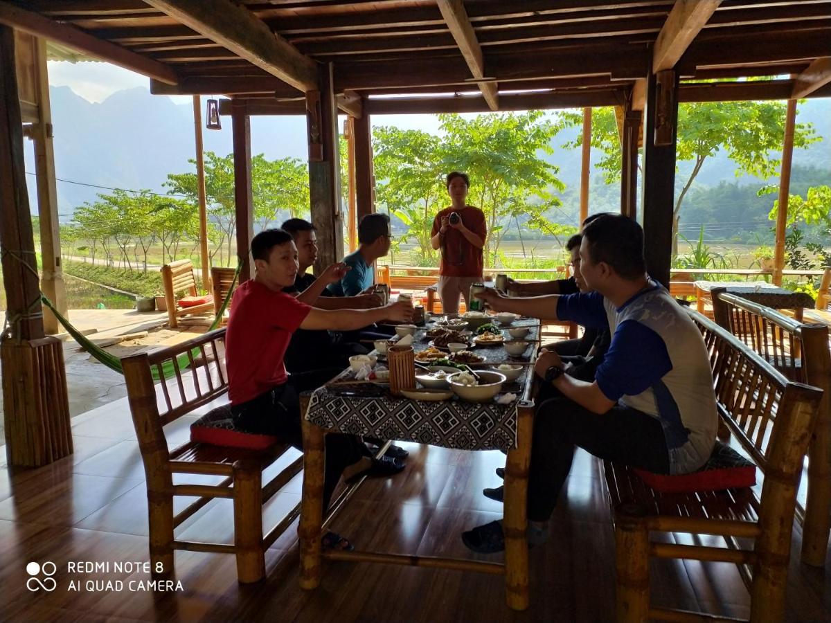 Truong Huy Homestay Mai Châu Bagian luar foto