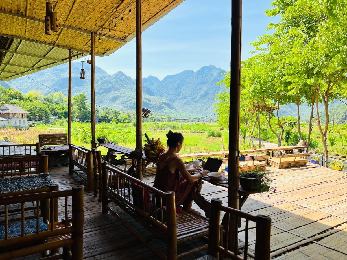 Truong Huy Homestay Mai Châu Bagian luar foto