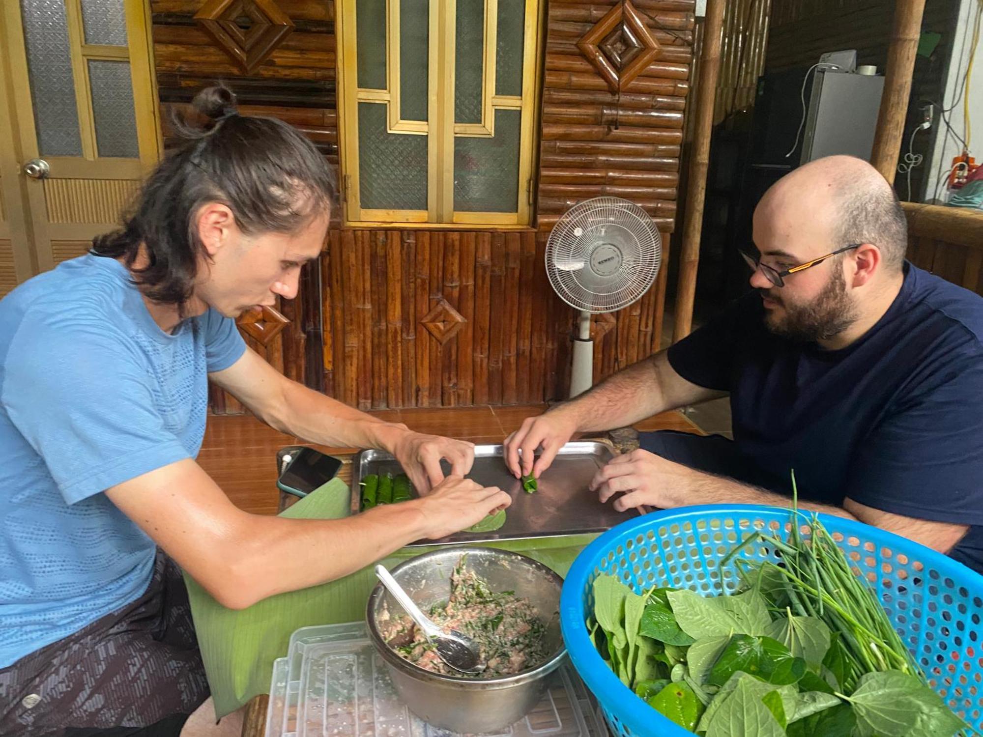 Truong Huy Homestay Mai Châu Bagian luar foto